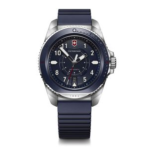 Reloj Journey 1884 dial azul correa caucho Victorinox