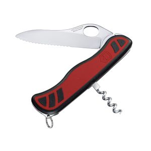Navaja Sentinel One Hand color Rojo/Negro Victorinox