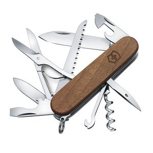 Navaja Huntsman de madera color Nuez Victorinox