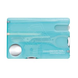 Navaja Swisscard Nailcare color Celeste Victorinox