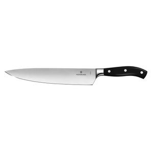 Cuchillo para chef forjado Grand Maître color Negro. Hoja 25 cm. Victorinox