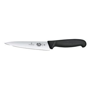 Cuchillo para trinchar Fibrox color Negro. Hoja 15 cm. Victorinox