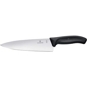 Cuchillo para trinchar Swiss Classic color Negro. Hoja 20 cm. Victorinox