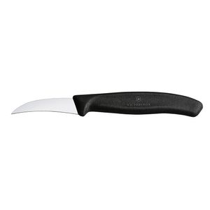 Cuchillo Torneador color Negro. Hoja 6 cm. Victorinox