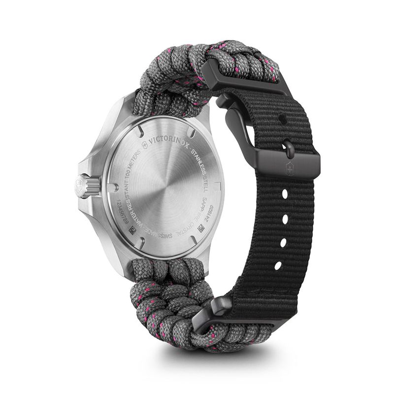 Reloj I.N.O.X. V dial gris correa paracord gris. Victorinox Chile Tienda Oficial