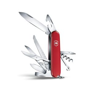 Navaja Huntsman color rojo translúcido Victorinox