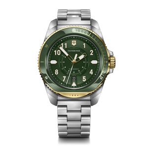 Reloj Journey 1884 correa acero dial verde Victorinox