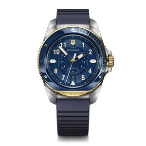 Reloj Journey 1884 correa caucho dial azul Victorinox