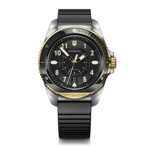 Reloj Journey 1884 correa caucho dial negro Victorinox