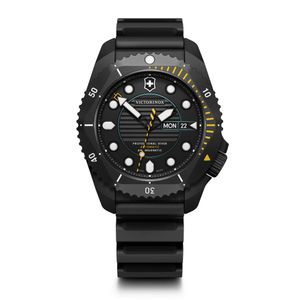 Reloj Dive Pro Automatic 43 mm negro caja titanio Victorinox