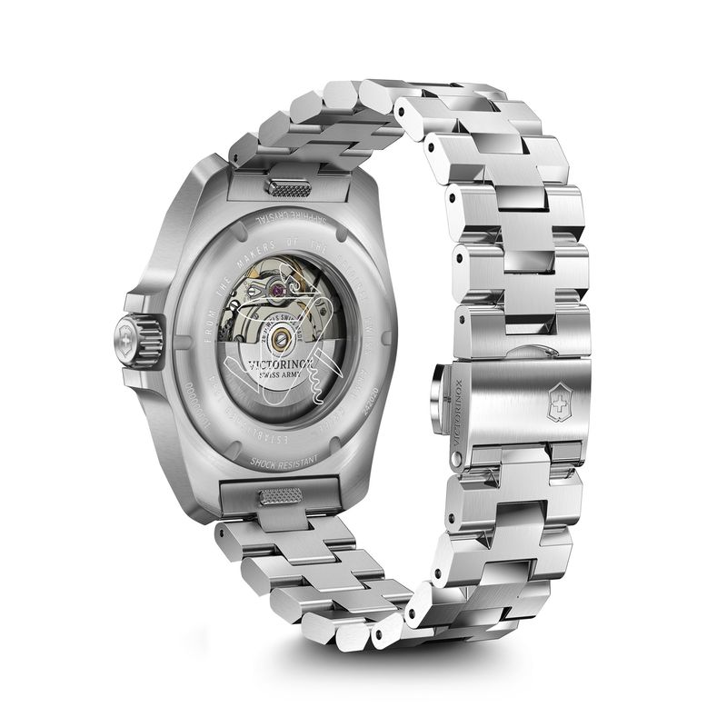 Reloj I.N.O.X. Automatico correa de acero inoxidable azul Victorinox Victorinox Chile Tienda Oficial