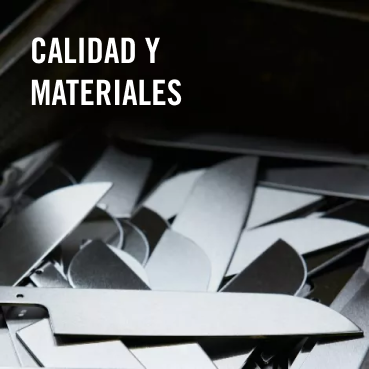 Calidad y materiales